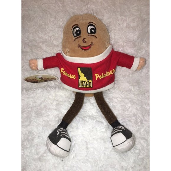 Idaho Potato Toys Vintage Spuddy Buddy Plush Idaho Famous Potatoes